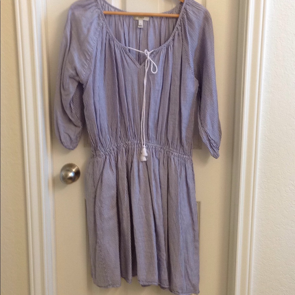 J Crew breezy long sleeve cotton dress